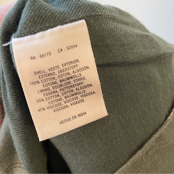 Anthropologie Pencil Skirt - embroidered and GORGEOUS - Dark green cotton size 0 - Picture 3 of 9